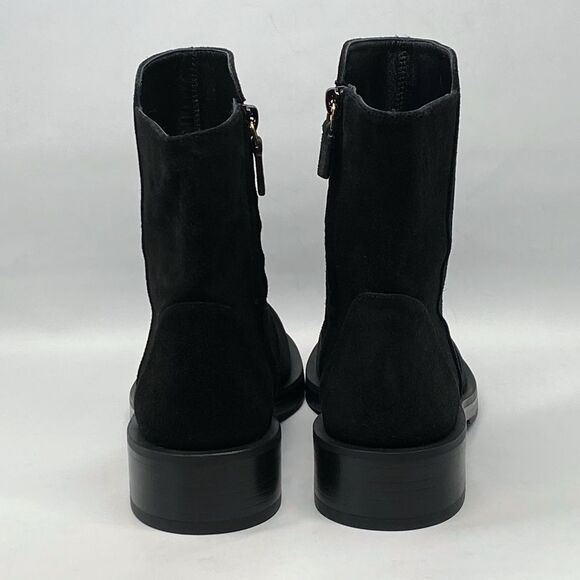 Stuart Weitzman Block Heel Suede Booties size 7 - Picture 6 of 13